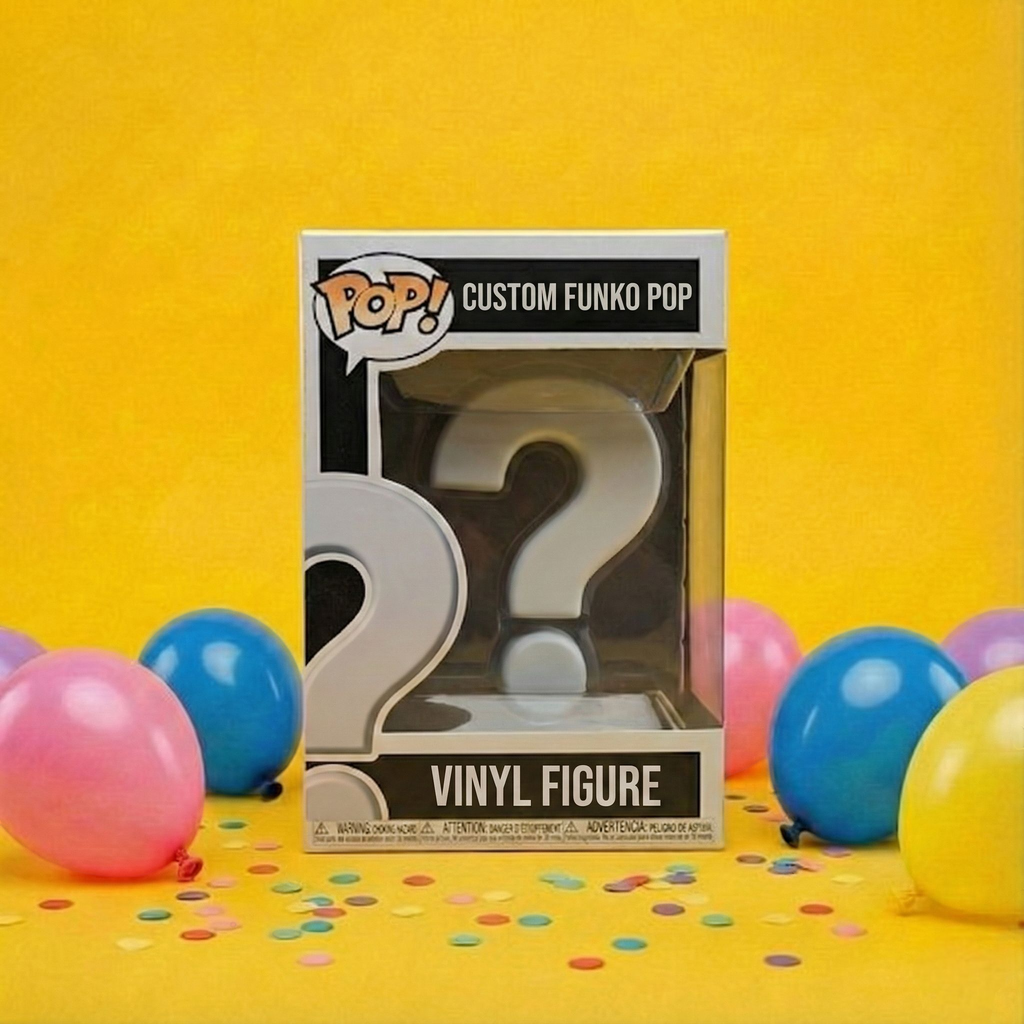 Custom Resin Pop Figure - Ultra High Detail Personalized
