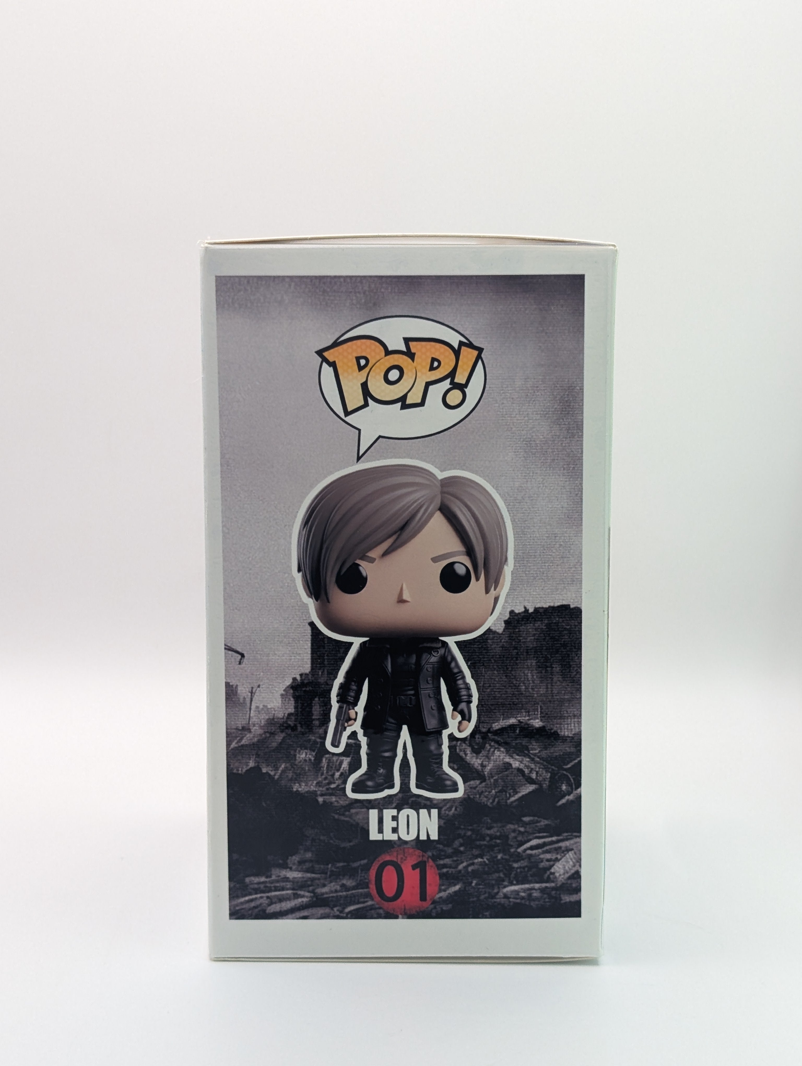 Resident Evil Requiem Leon Funko Pop Figure #01 – Custom Vinyl Collectible