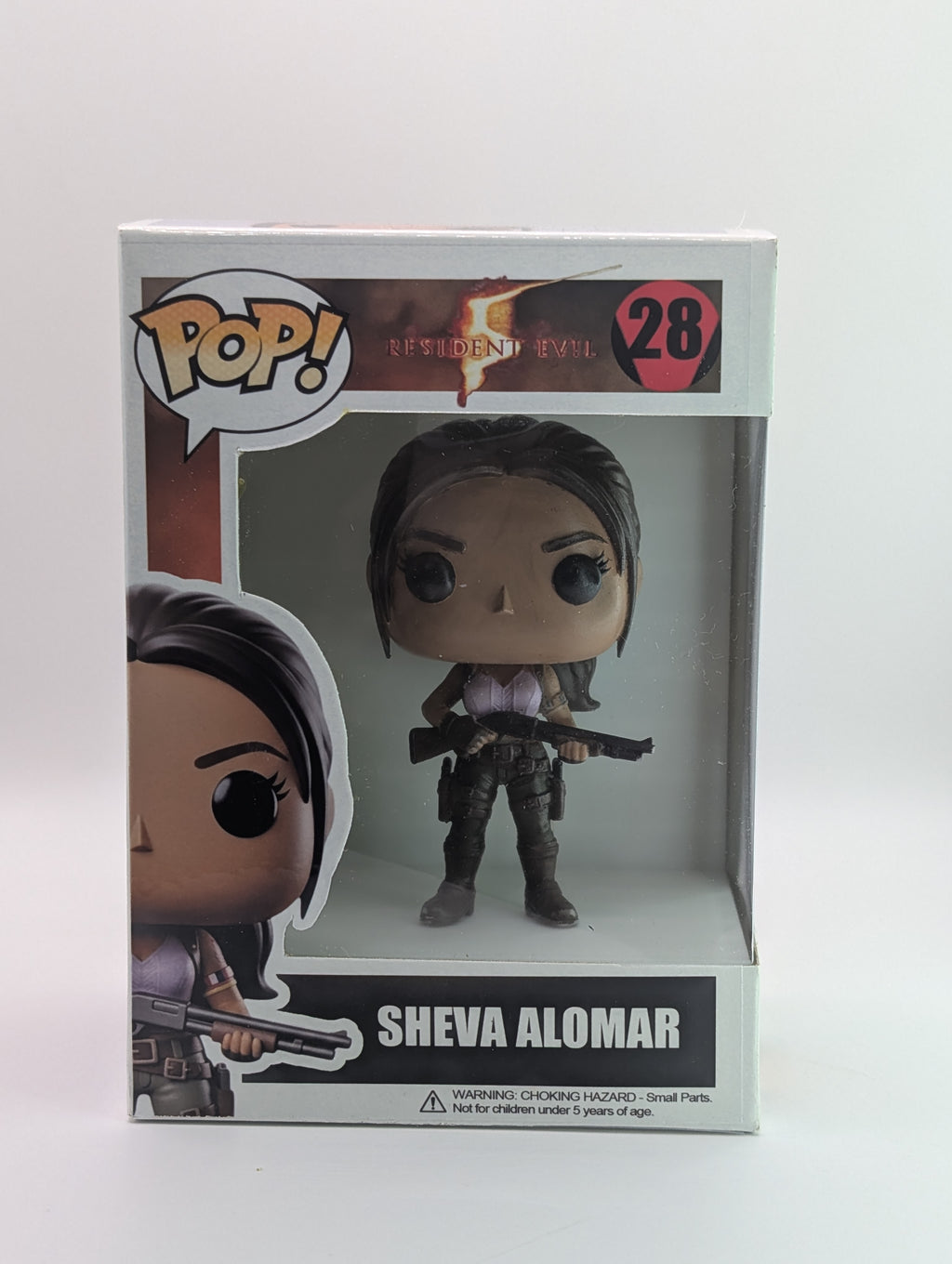 Sheva Alomar Pop - Resident Evil 5 Inspired  Custom Vinyl Figure #28