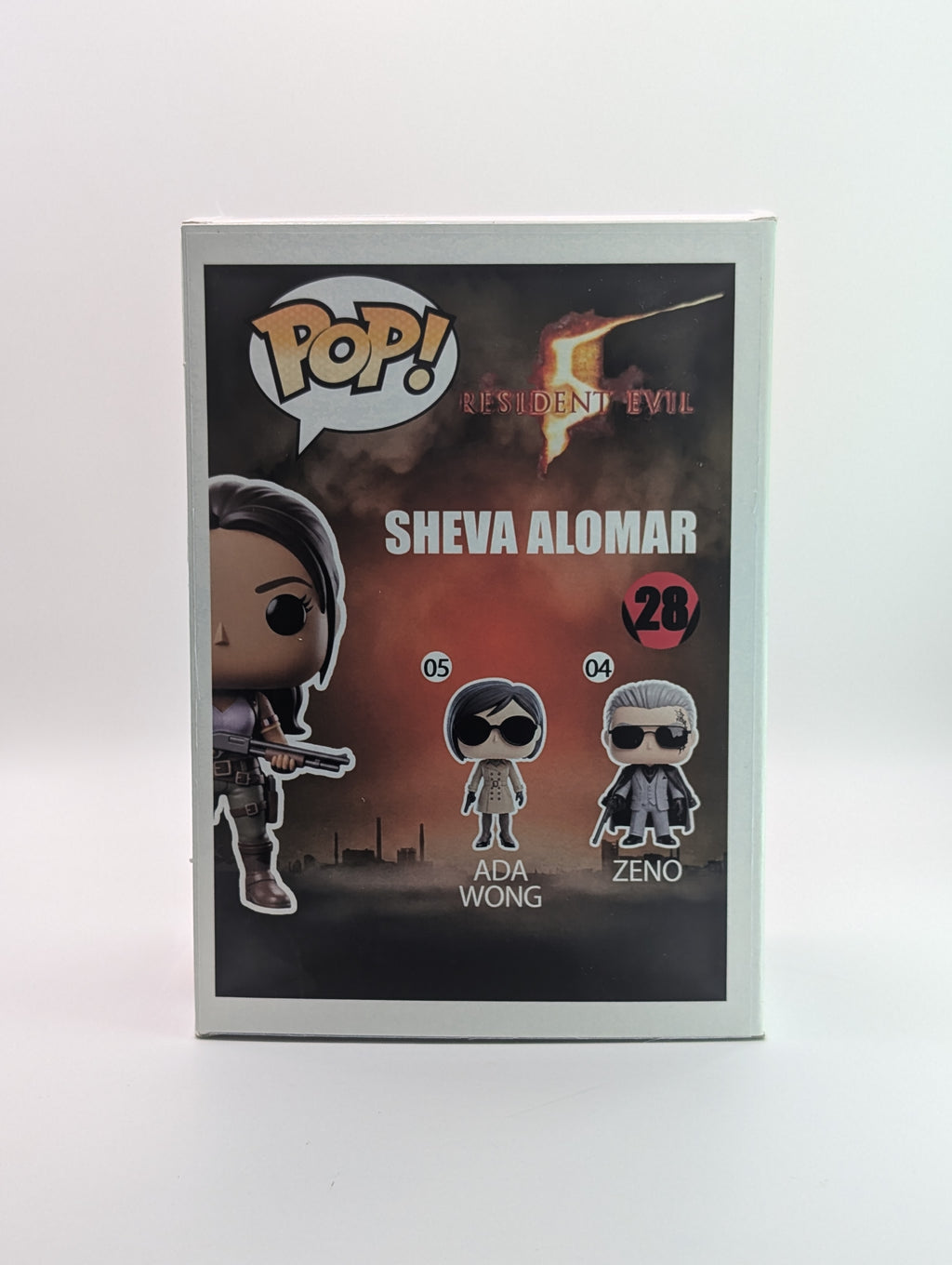 Sheva Alomar Pop - Resident Evil 5 Inspired  Custom Vinyl Figure #28