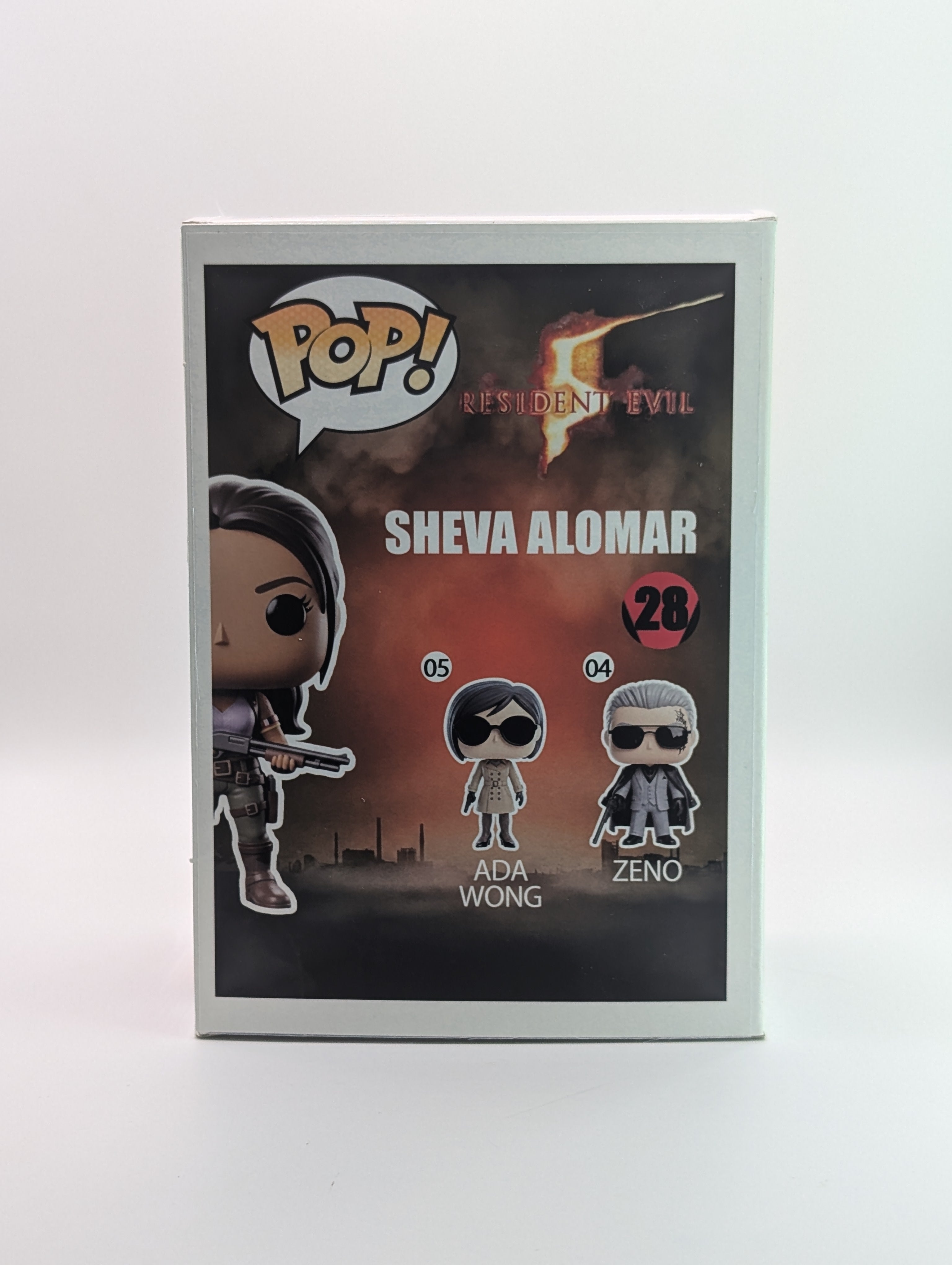 Sheva Alomar Pop - Resident Evil 5 Inspired  Custom Vinyl Figure #28