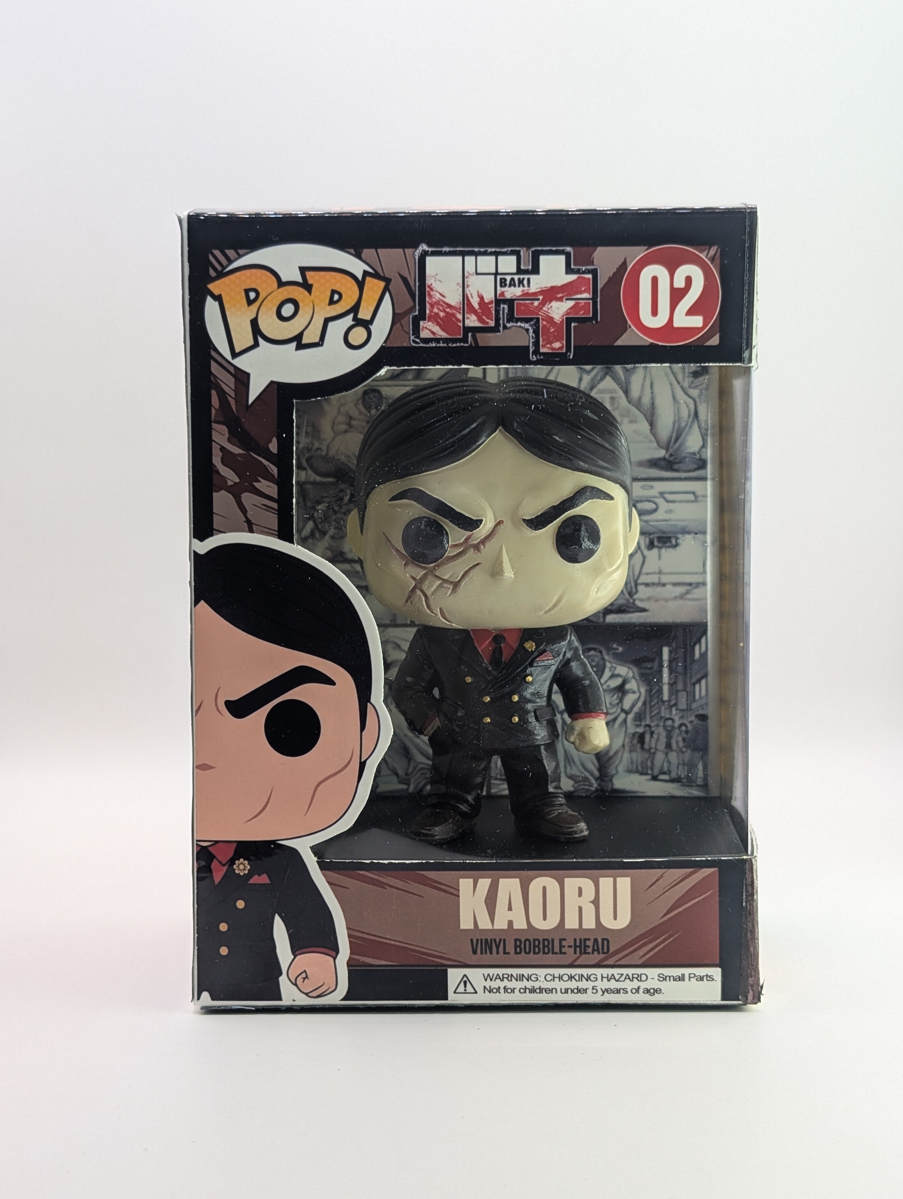 Kaoru Hanayama black Suit Custom Funko Pop