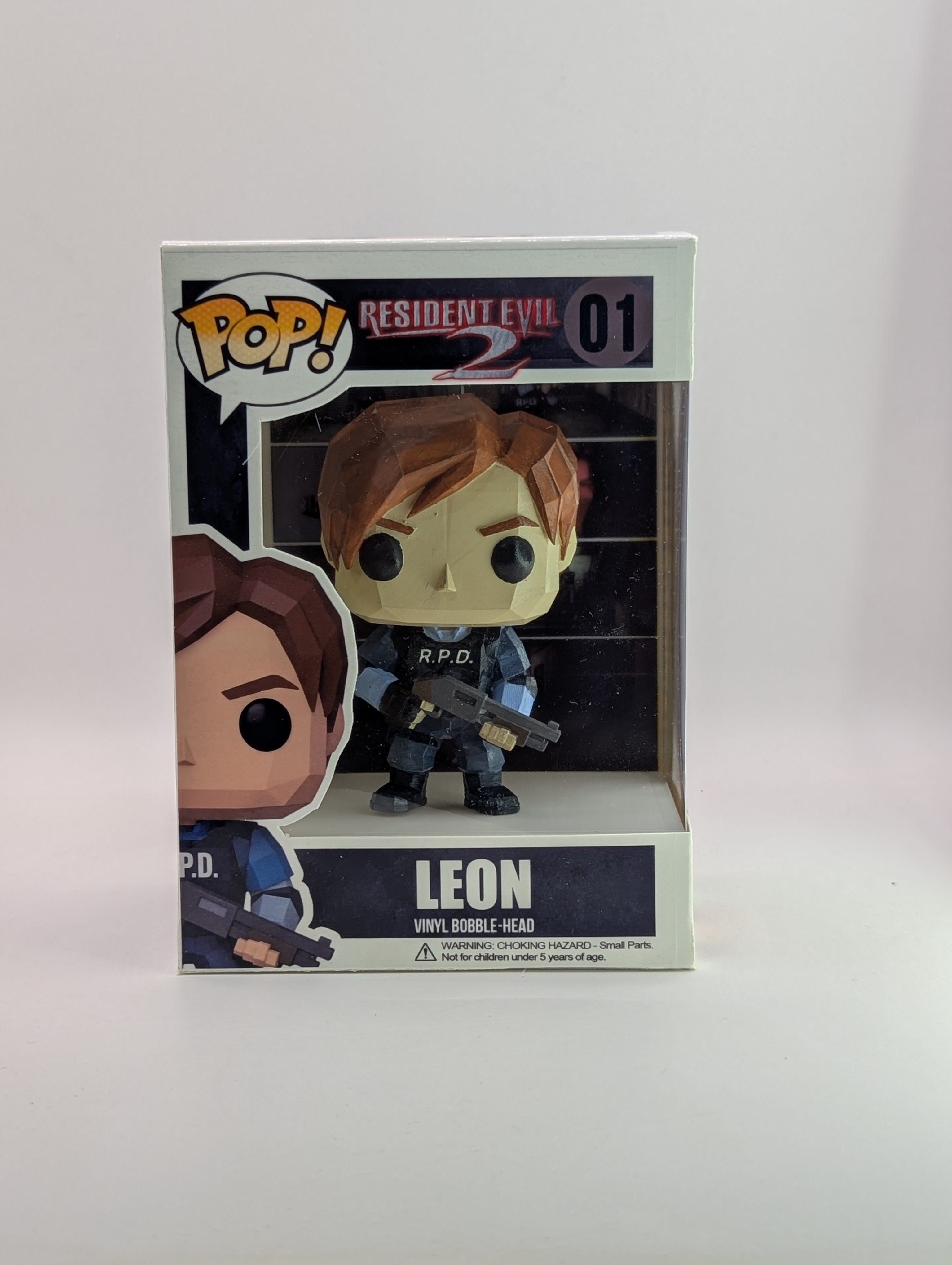 Resident Evil 2 Leon Kennedy Custom Funko Pop