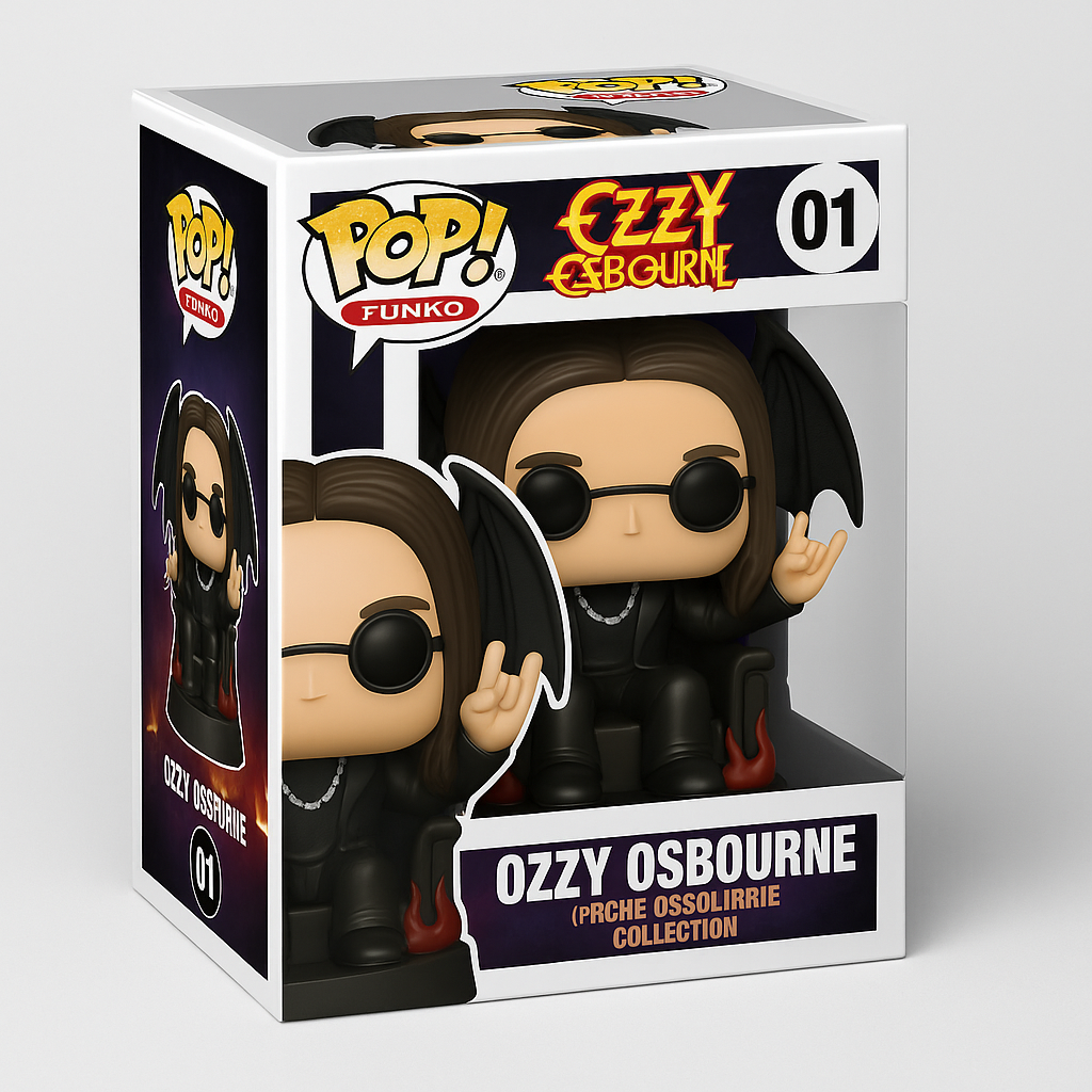 Ozzy Osbourne Collectible Vinyl – Prince of Darkness Rock Legend